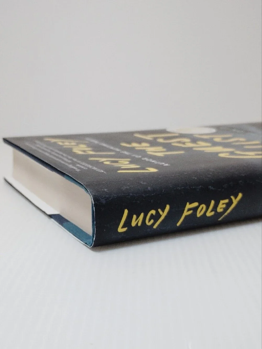 Barnes & Noble Black and Yellow 'The Guest List' Coffee Table Book